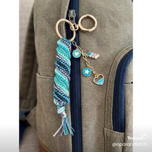 Dreamy Blue Keychain
